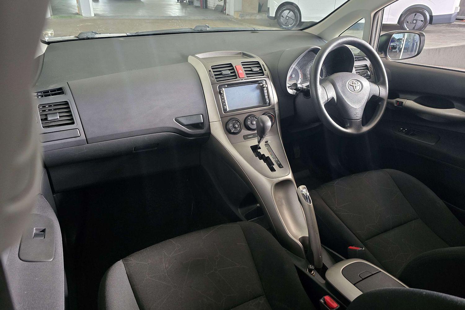 2009 TOYOTA COROLLA ZRE152R ASCENT 4 SP AUTOMATIC 5D HATCHBACK