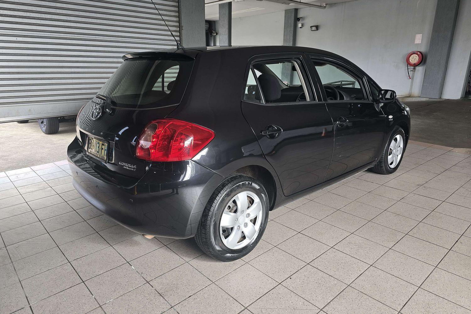 2009 TOYOTA COROLLA ZRE152R ASCENT 4 SP AUTOMATIC 5D HATCHBACK