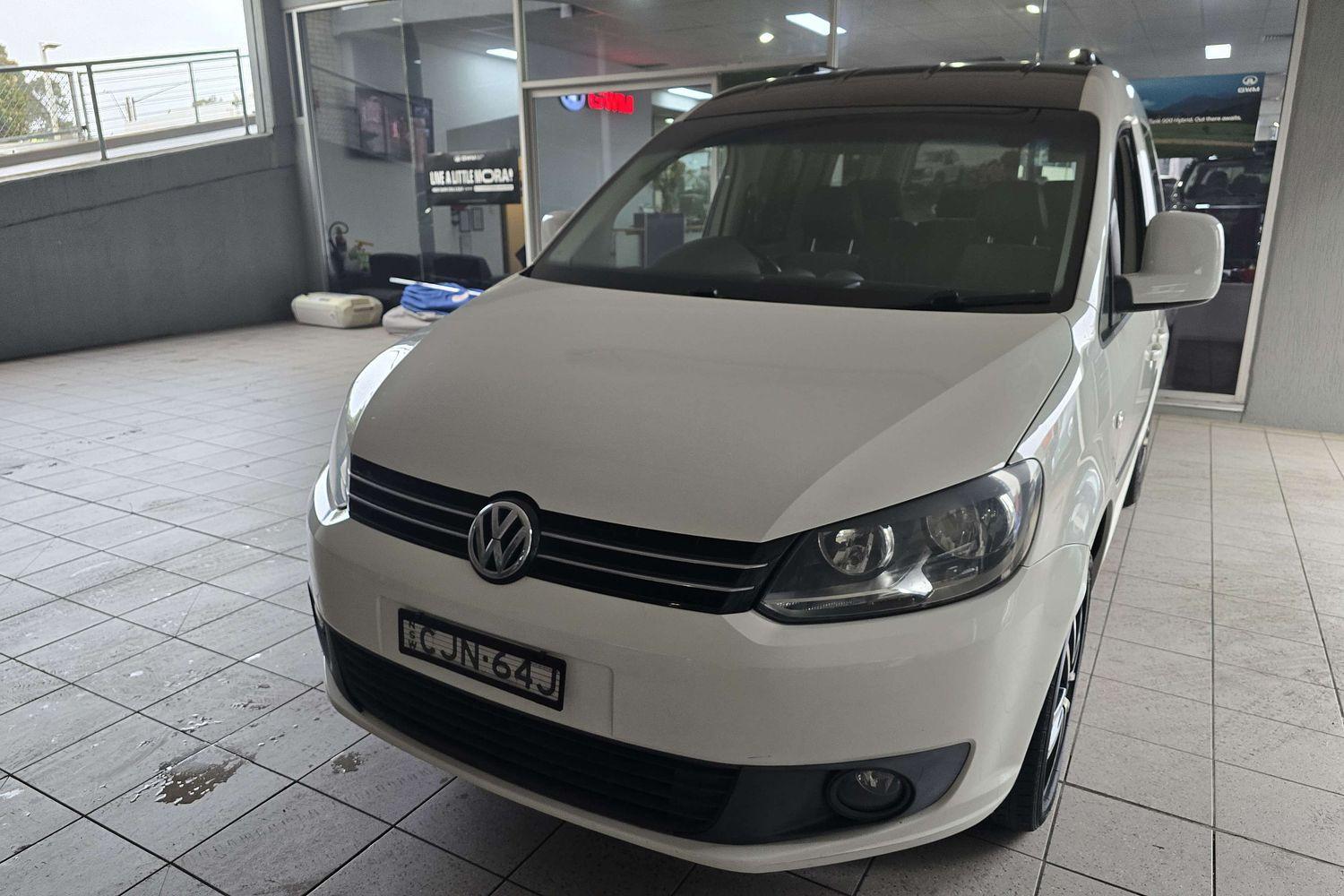 2012 VOLKSWAGEN CADDY 2K MY12 MAXI LIFE COMFORTLINE 4MOTION 6 SP AUTO DIRECT SHIFT 5D WAGON