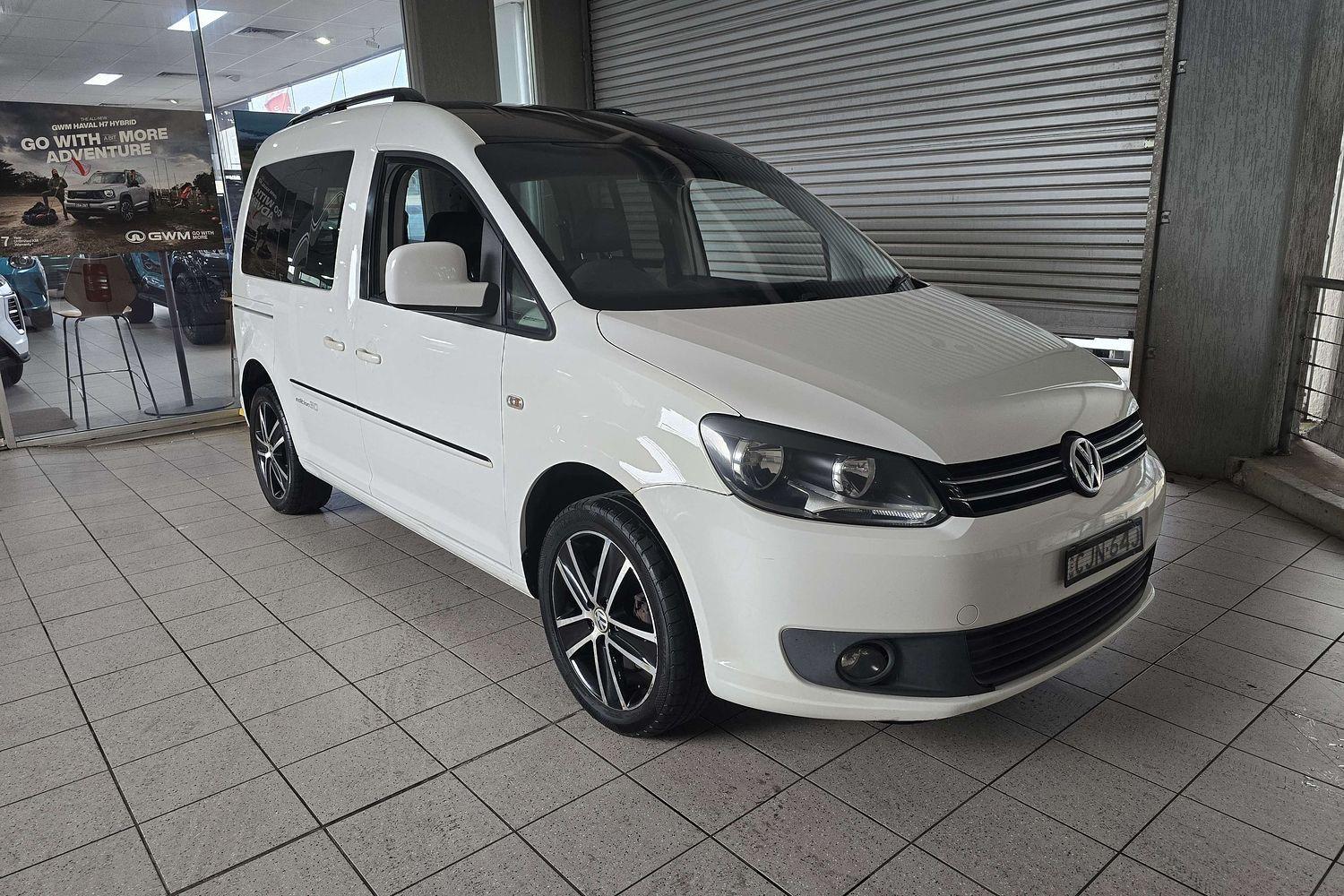 2012 VOLKSWAGEN CADDY 2K MY12 MAXI LIFE COMFORTLINE 4MOTION 6 SP AUTO DIRECT SHIFT 5D WAGON