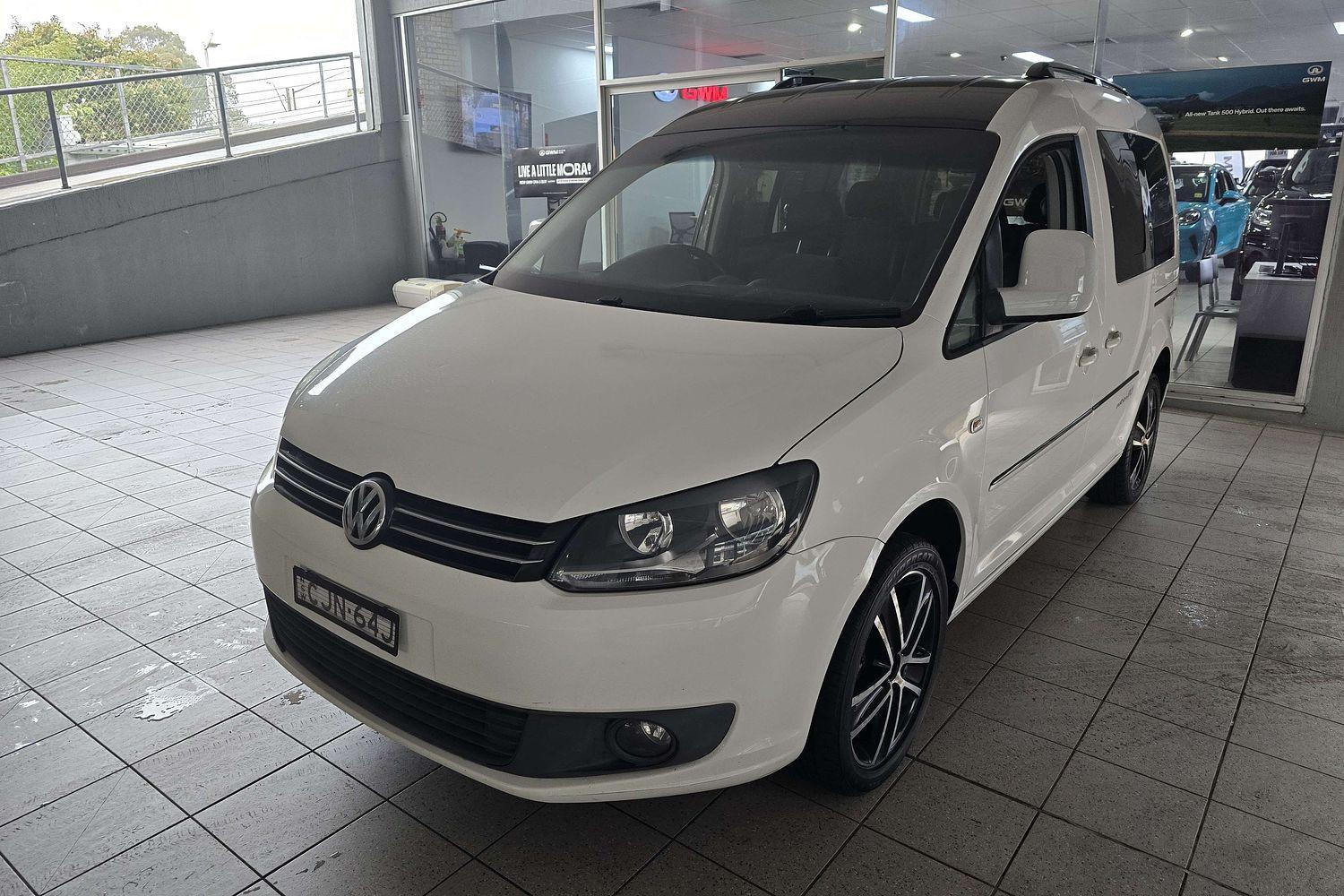 2012 VOLKSWAGEN CADDY 2K MY12 MAXI LIFE COMFORTLINE 4MOTION 6 SP AUTO DIRECT SHIFT 5D WAGON