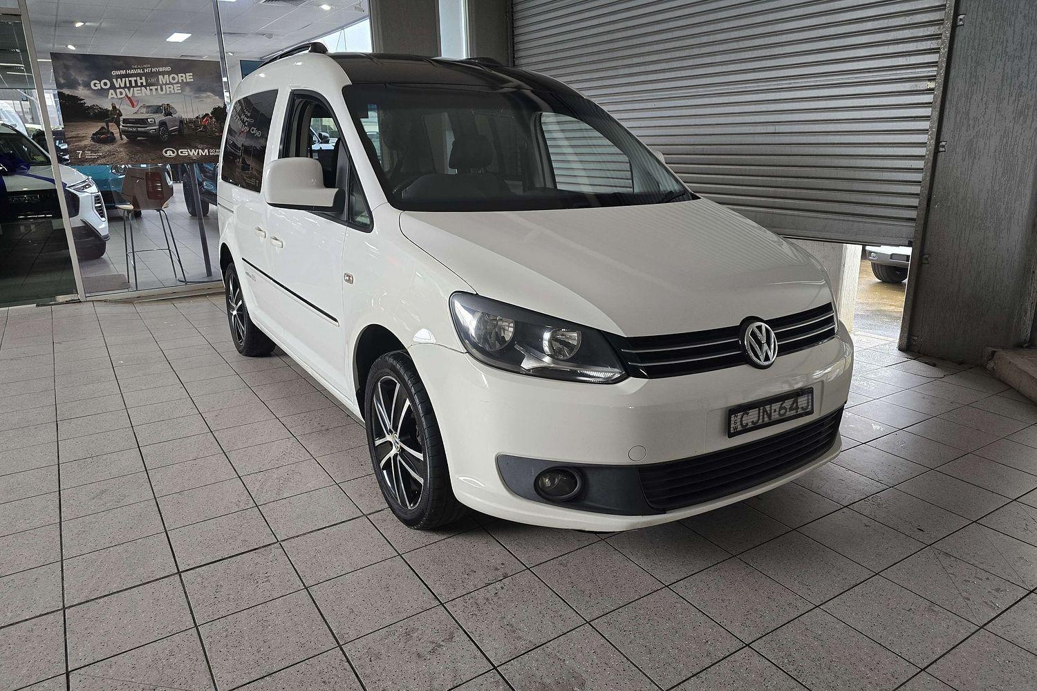 2012 VOLKSWAGEN CADDY 2K MY12 MAXI LIFE COMFORTLINE 4MOTION 6 SP AUTO DIRECT SHIFT 5D WAGON