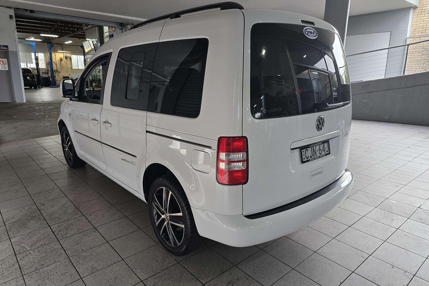 2012 VOLKSWAGEN CADDY 2K MY12 MAXI LIFE COMFORTLINE 4MOTION 6 SP AUTO DIRECT SHIFT 5D WAGON
