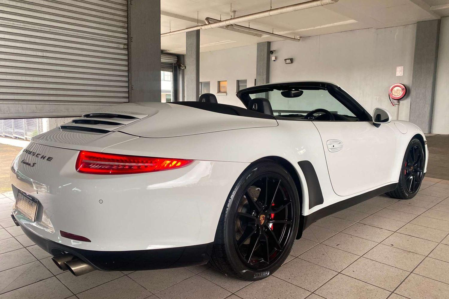 2014 PORSCHE 911 991 MY13 CARRERA 4S 7 SP AUTO DUAL CLUTCH 2D CABRIOLET