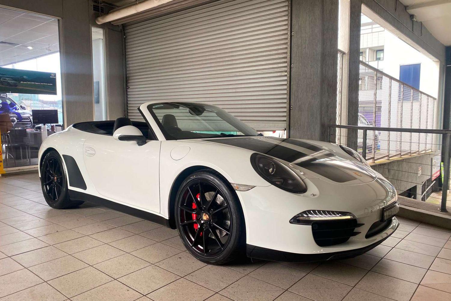 2014 PORSCHE 911 991 MY13 CARRERA 4S 7 SP AUTO DUAL CLUTCH 2D CABRIOLET