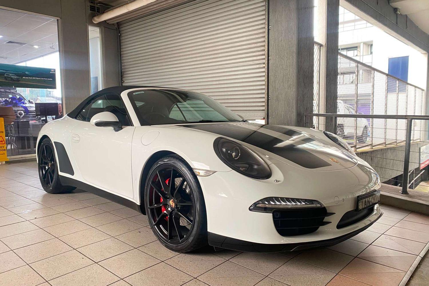 2014 PORSCHE 911 991 MY13 CARRERA 4S 7 SP AUTO DUAL CLUTCH 2D CABRIOLET