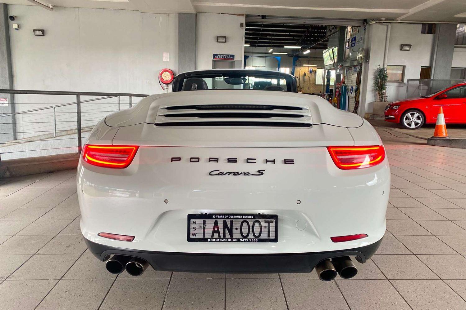 2014 PORSCHE 911 991 MY13 CARRERA 4S 7 SP AUTO DUAL CLUTCH 2D CABRIOLET