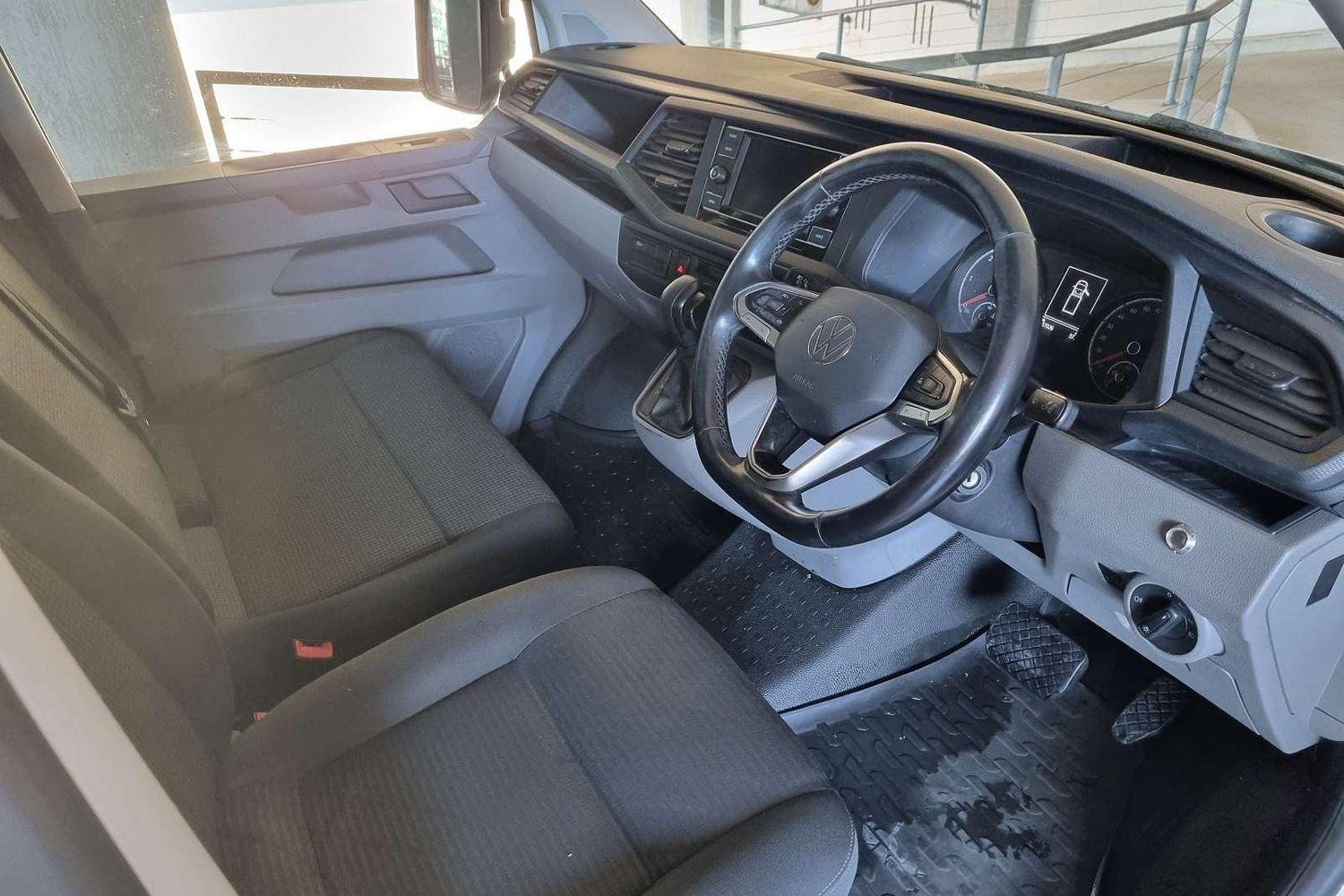 2021 VOLKSWAGEN TRANSPORTER T6.1 MY21 TDI450 LWB 4MOTION 7 SP AUTO DIRECT SHIFT SINGLE CAB TRAY