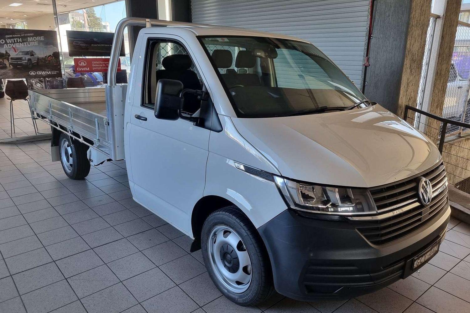 2021 VOLKSWAGEN TRANSPORTER T6.1 MY21 TDI450 LWB 4MOTION 7 SP AUTO DIRECT SHIFT SINGLE CAB TRAY