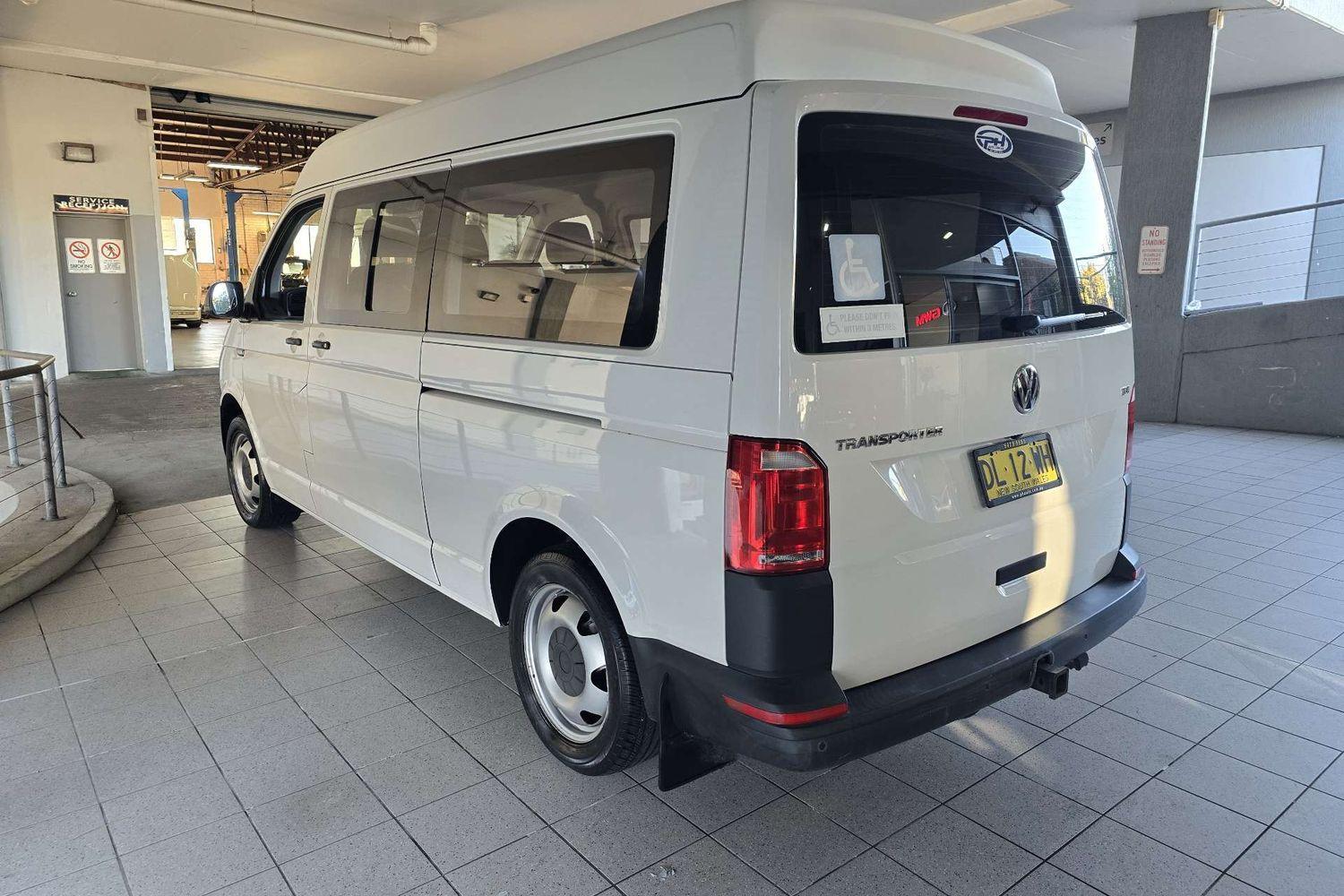 2017 VOLKSWAGEN TRANSPORTER T6 MY18 TDI 400 LWB HIGH 4MOTION 7 SP AUTO DIRECT SHIFT VAN