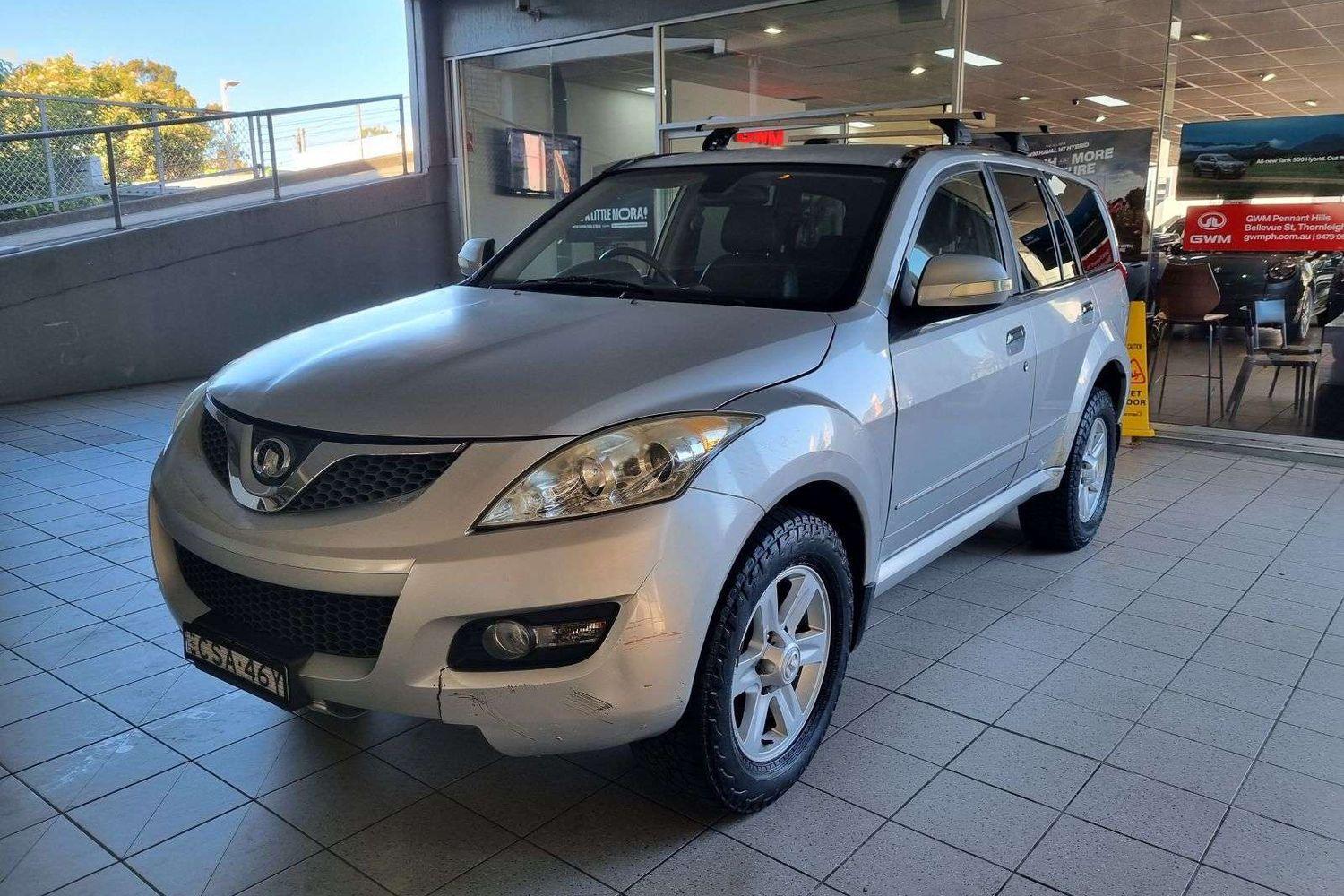 2013 GREAT WALL X240 CC6461KY MY11 (4x4) 5 SP MANUAL 4D WAGON