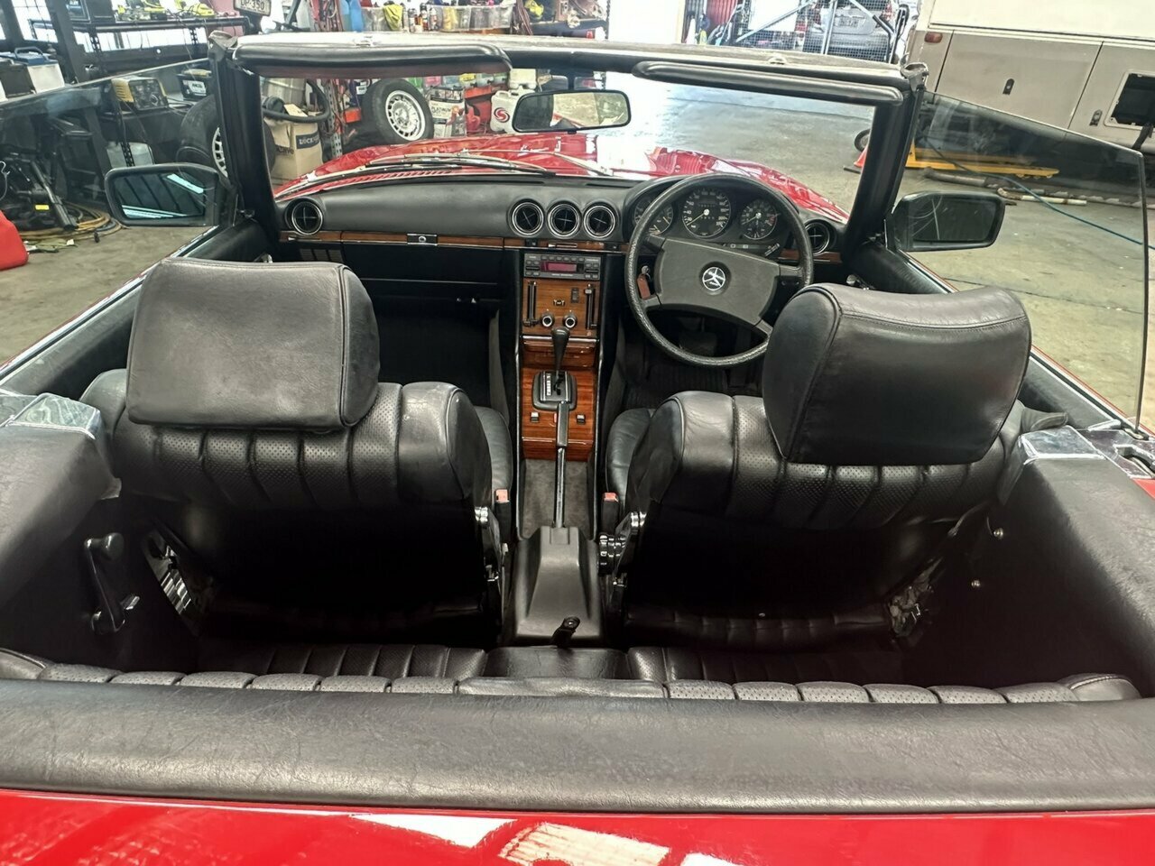 1980 MERCEDES-BENZ 500 W107 SL 4 SP AUTOMATIC CONVERTIBLE