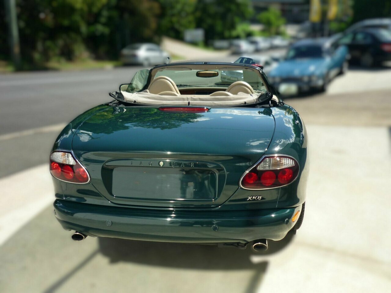 1999 JAGUAR XK8 CLASSIC 5 SP AUTOMATIC 2D CONVERTIBLE
