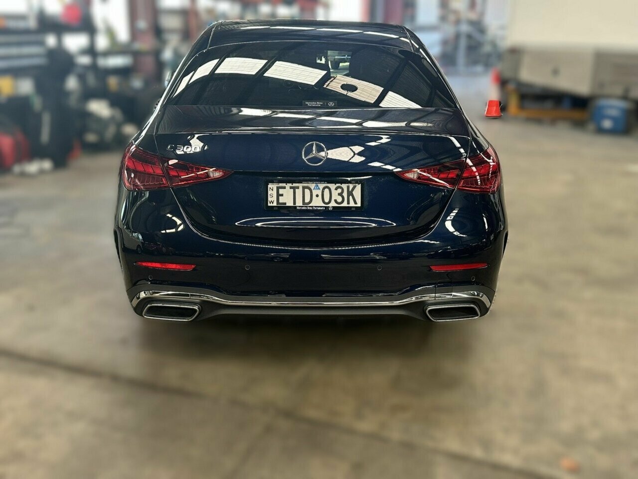 2022 MERCEDES-BENZ C300 W206 MY22 MHEV 9 SP AUTOMATIC G-TRONIC 4D SEDAN