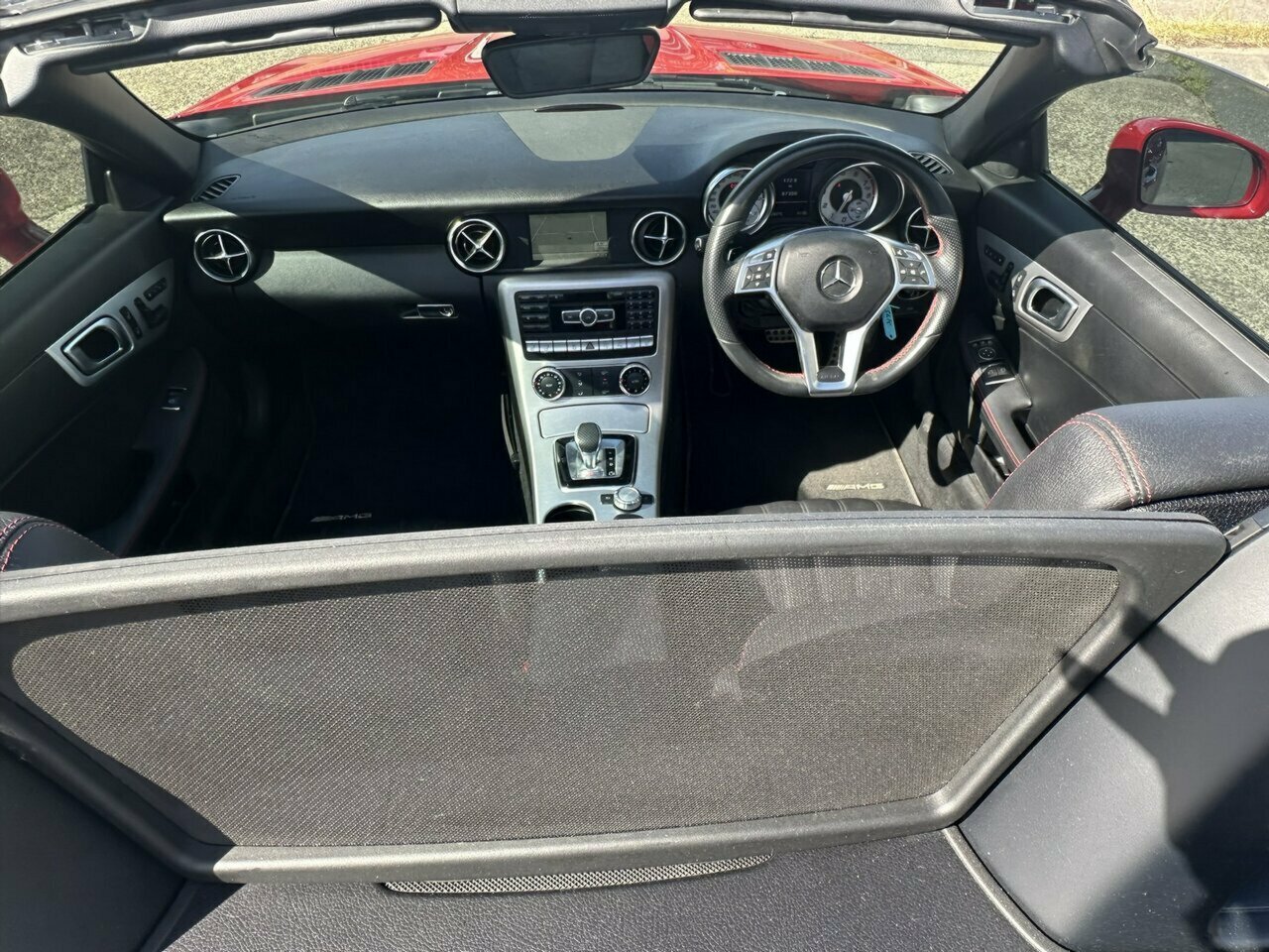 2016 MERCEDES-BENZ SLK R172 MY16 200 9 SP AUTOMATIC 2D CONVERTIBLE