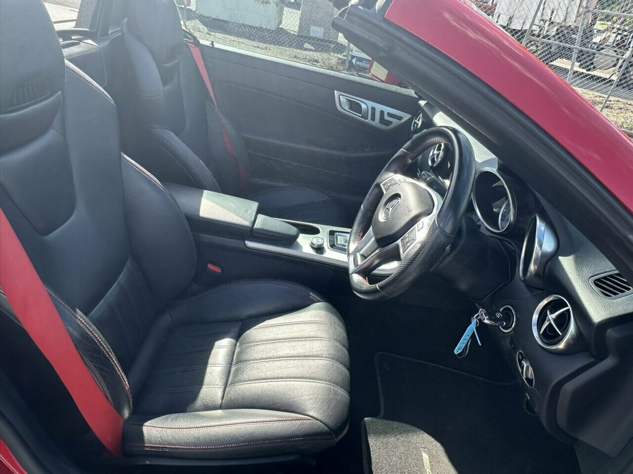 2016 MERCEDES-BENZ SLK R172 MY16 200 9 SP AUTOMATIC 2D CONVERTIBLE