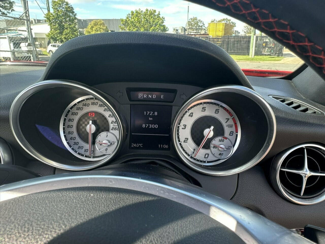 2016 MERCEDES-BENZ SLK R172 MY16 200 9 SP AUTOMATIC 2D CONVERTIBLE
