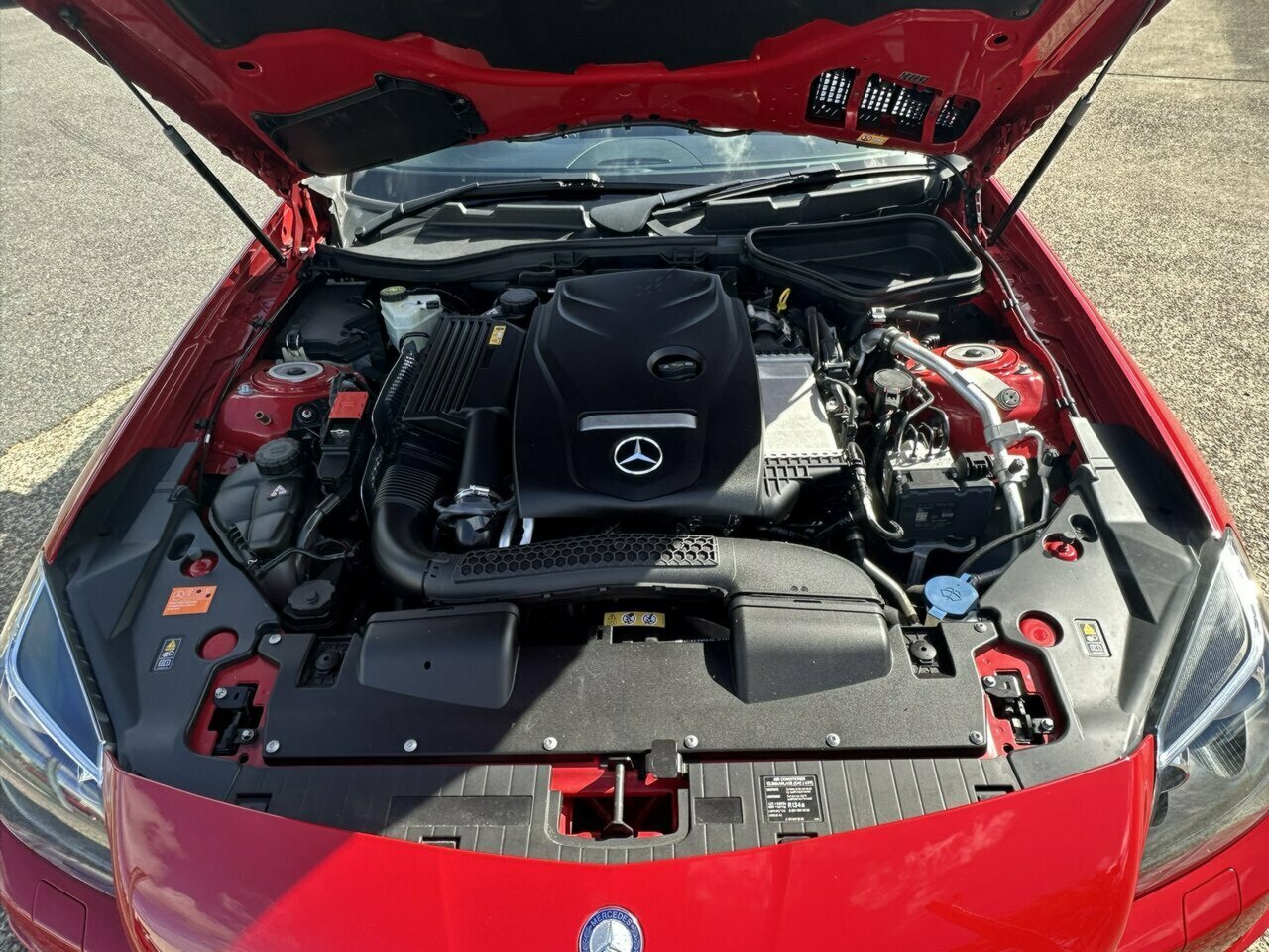 2016 MERCEDES-BENZ SLK R172 MY16 200 9 SP AUTOMATIC 2D CONVERTIBLE