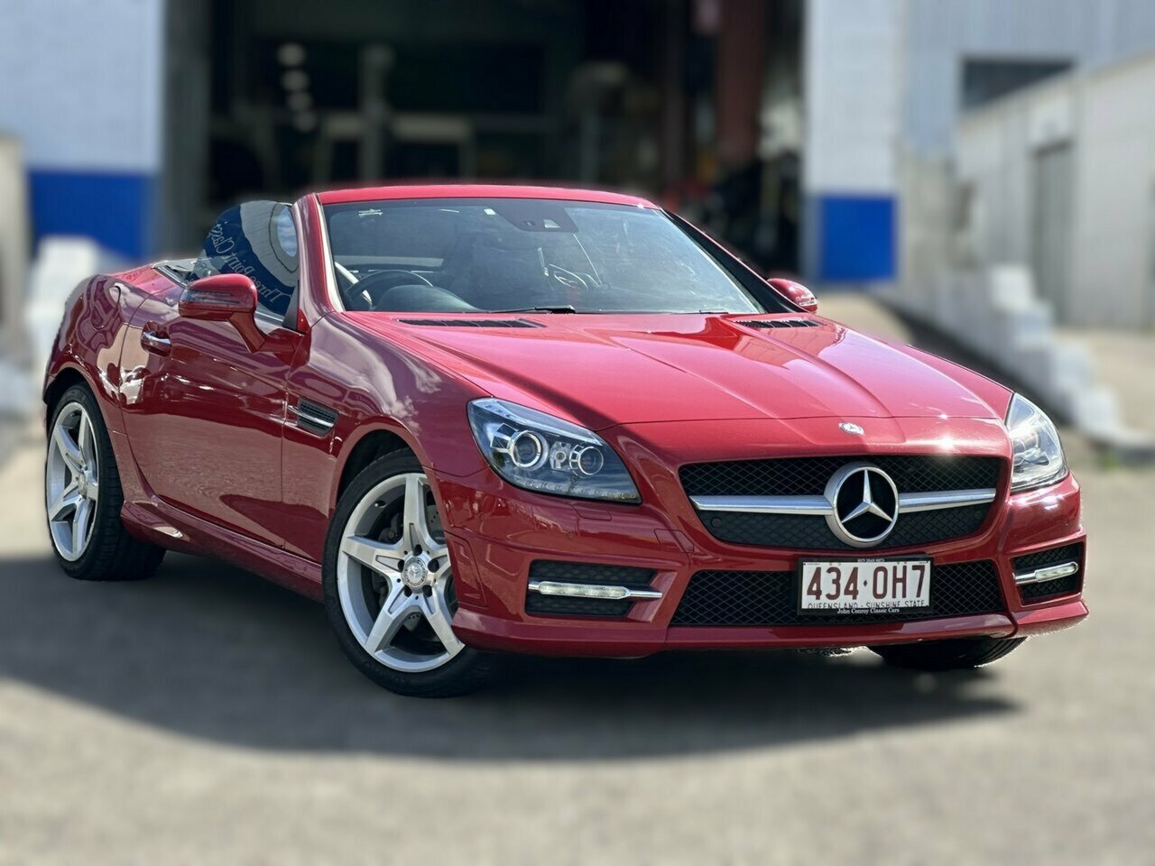 2016 MERCEDES-BENZ SLK R172 MY16 200 9 SP AUTOMATIC 2D CONVERTIBLE