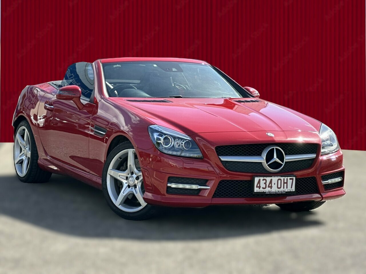 2016 MERCEDES-BENZ SLK R172 MY16 200 9 SP AUTOMATIC 2D CONVERTIBLE