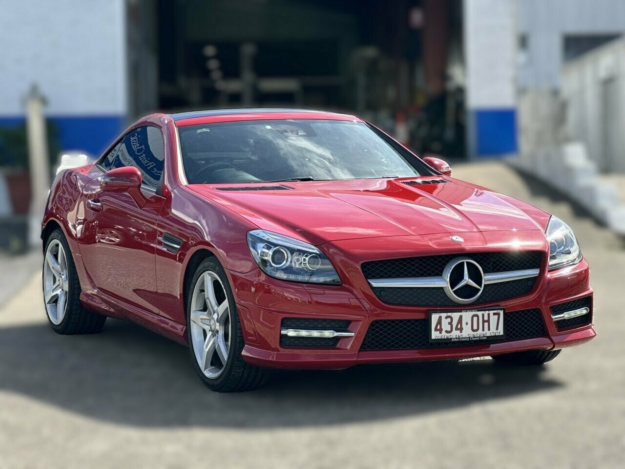 2016 MERCEDES-BENZ SLK R172 MY16 200 9 SP AUTOMATIC 2D CONVERTIBLE