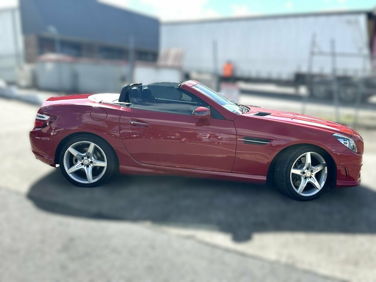 2016 MERCEDES-BENZ SLK R172 MY16 200 9 SP AUTOMATIC 2D CONVERTIBLE