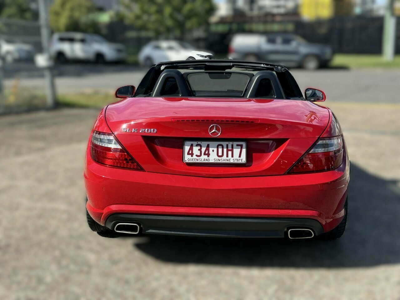 2016 MERCEDES-BENZ SLK R172 MY16 200 9 SP AUTOMATIC 2D CONVERTIBLE