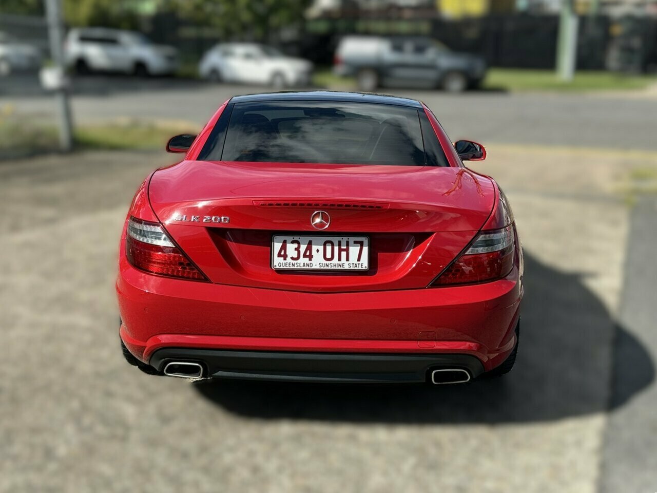 2016 MERCEDES-BENZ SLK R172 MY16 200 9 SP AUTOMATIC 2D CONVERTIBLE