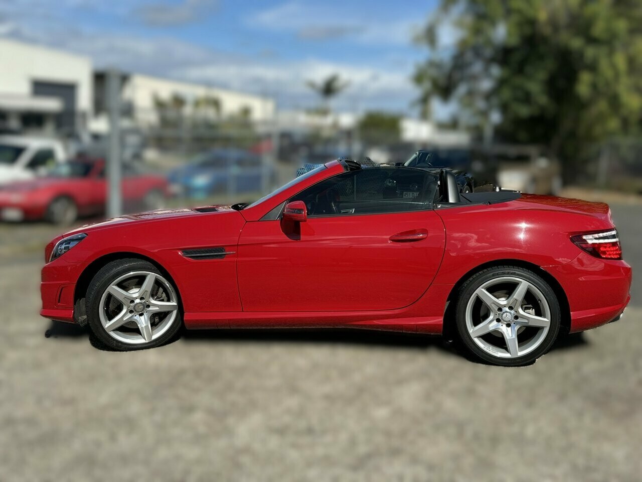 2016 MERCEDES-BENZ SLK R172 MY16 200 9 SP AUTOMATIC 2D CONVERTIBLE