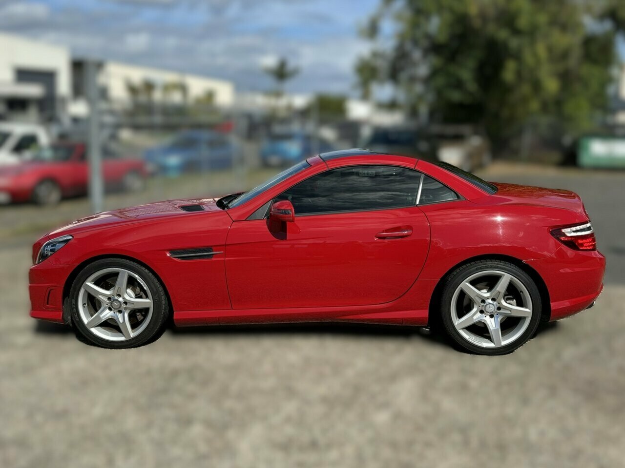 2016 MERCEDES-BENZ SLK R172 MY16 200 9 SP AUTOMATIC 2D CONVERTIBLE