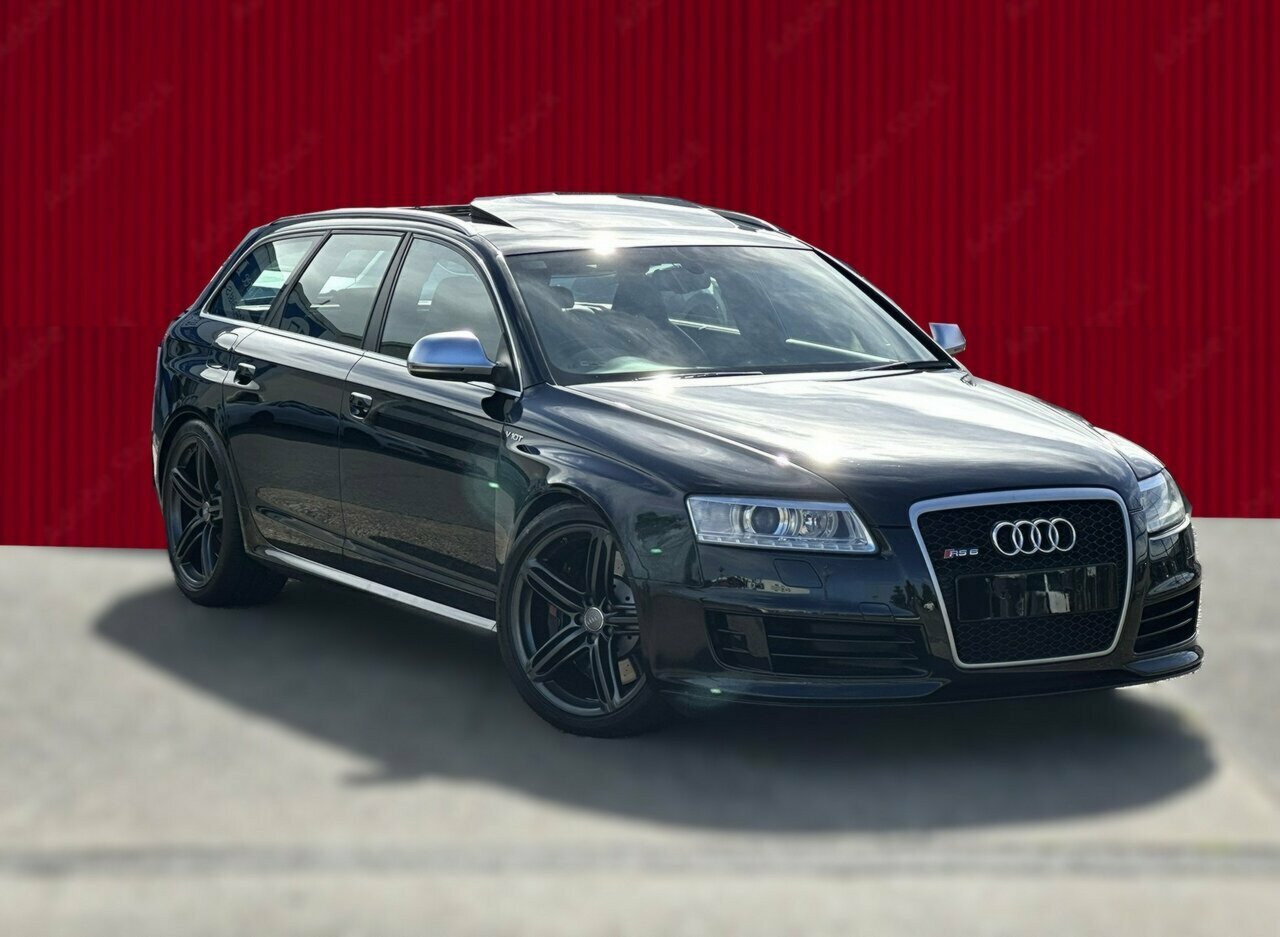 2009 AUDI RS6 4F AVANT 6 SP AUTOMATIC TIPTRONIC 4D WAGON