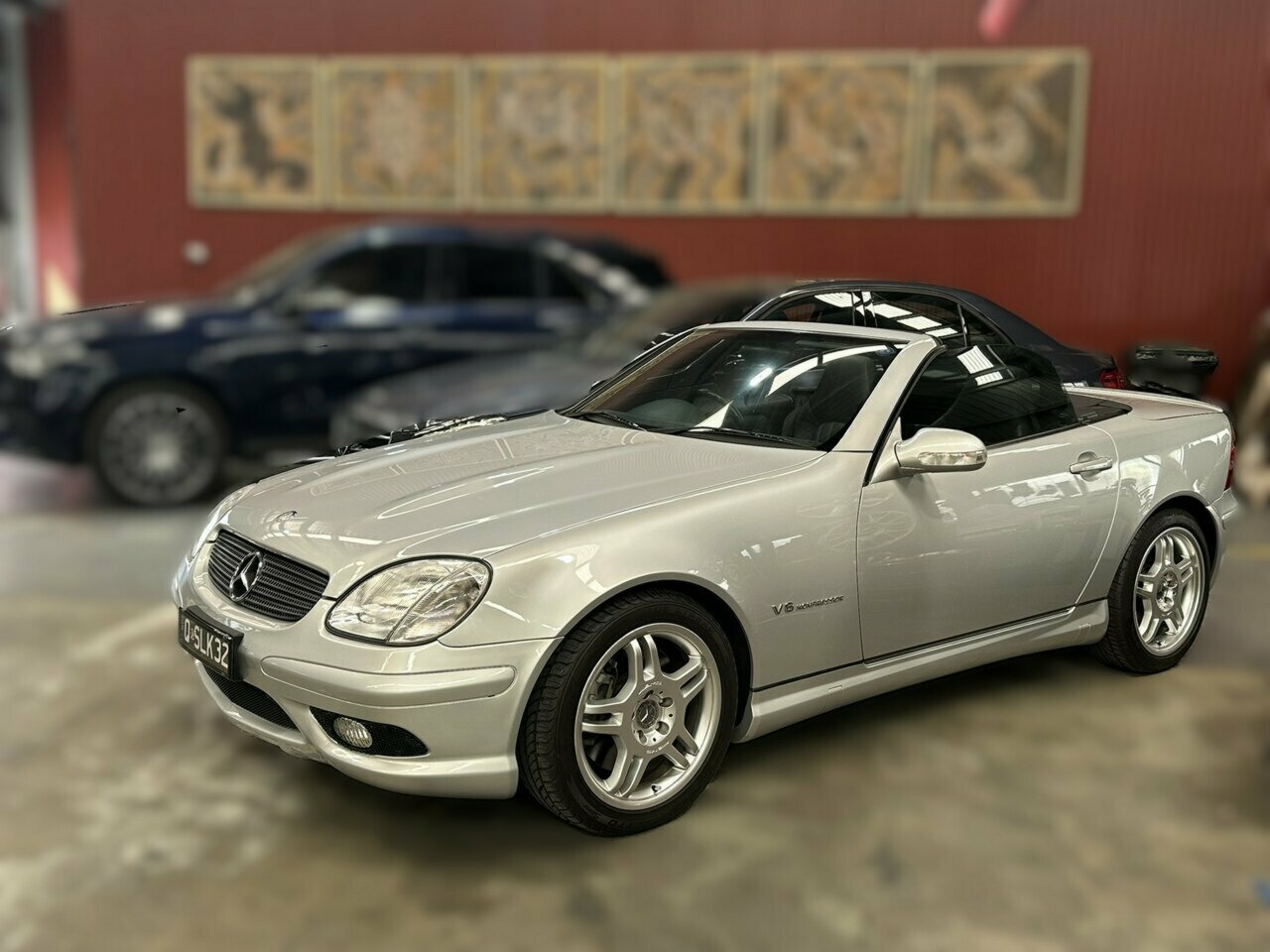 2002 MERCEDES-BENZ SLK 202 32 KOMPRESSOR AMG 5 SP AUTOMATIC SPEEDSHIFT 2D CONVERTIBLE