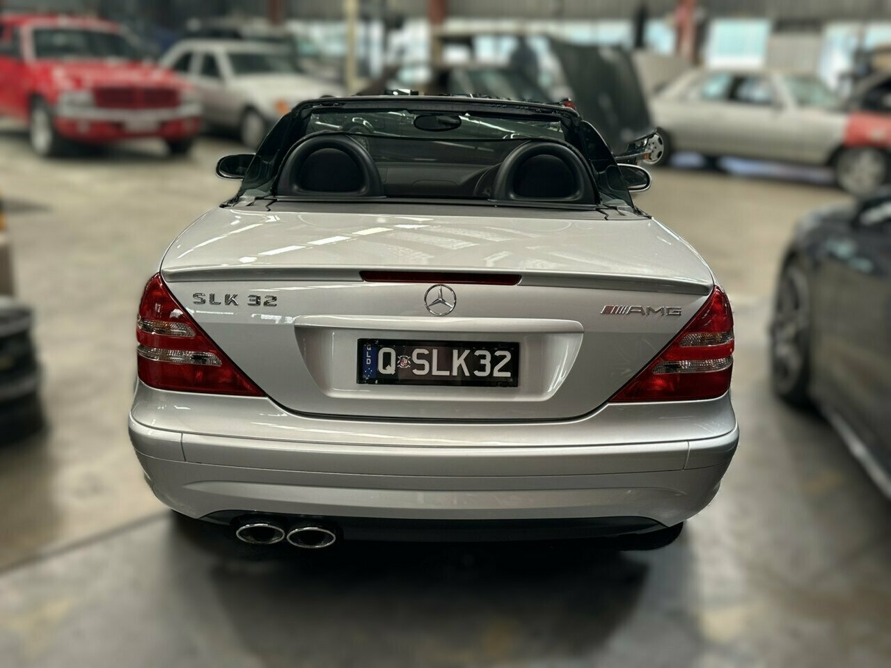 2002 MERCEDES-BENZ SLK 202 32 KOMPRESSOR AMG 5 SP AUTOMATIC SPEEDSHIFT 2D CONVERTIBLE