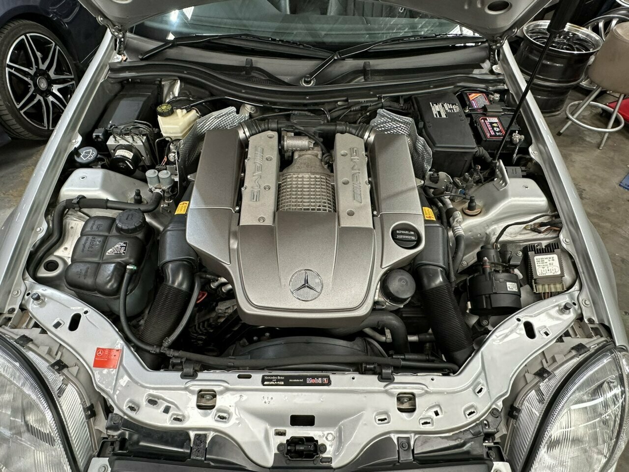2002 MERCEDES-BENZ SLK 202 32 KOMPRESSOR AMG 5 SP AUTOMATIC SPEEDSHIFT 2D CONVERTIBLE
