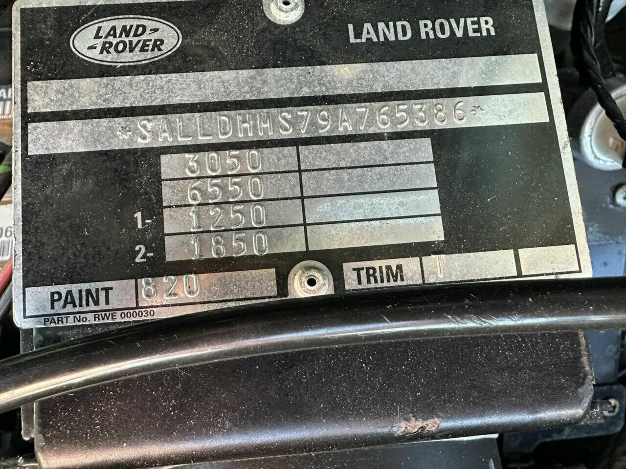 2008 LAND ROVER DEFENDER MY09 110 SVX (4X4) 6 SP MANUAL 4D WAGON