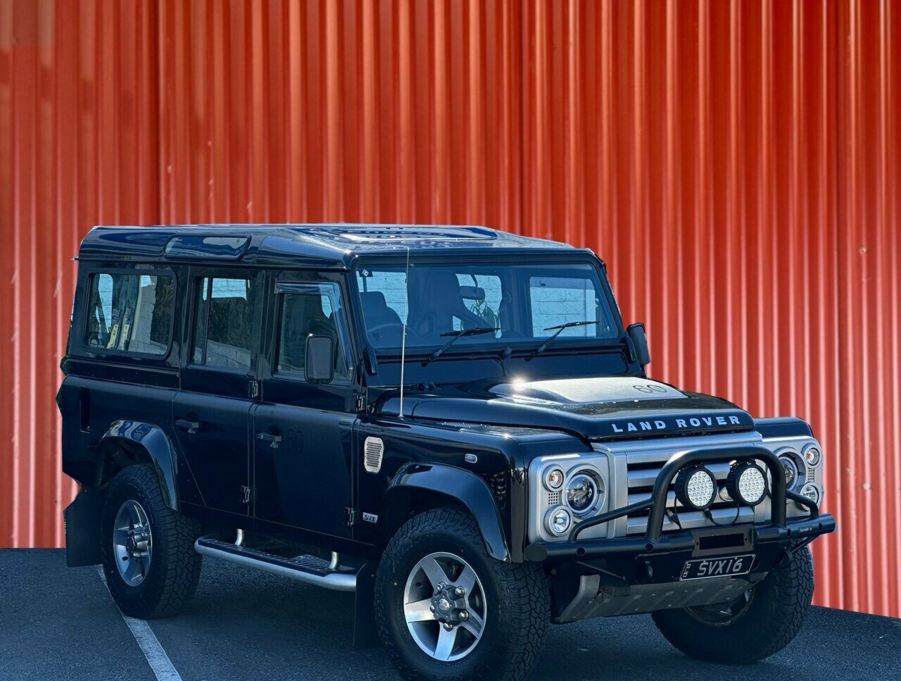 2008 LAND ROVER DEFENDER MY09 110 SVX (4X4) 6 SP MANUAL 4D WAGON