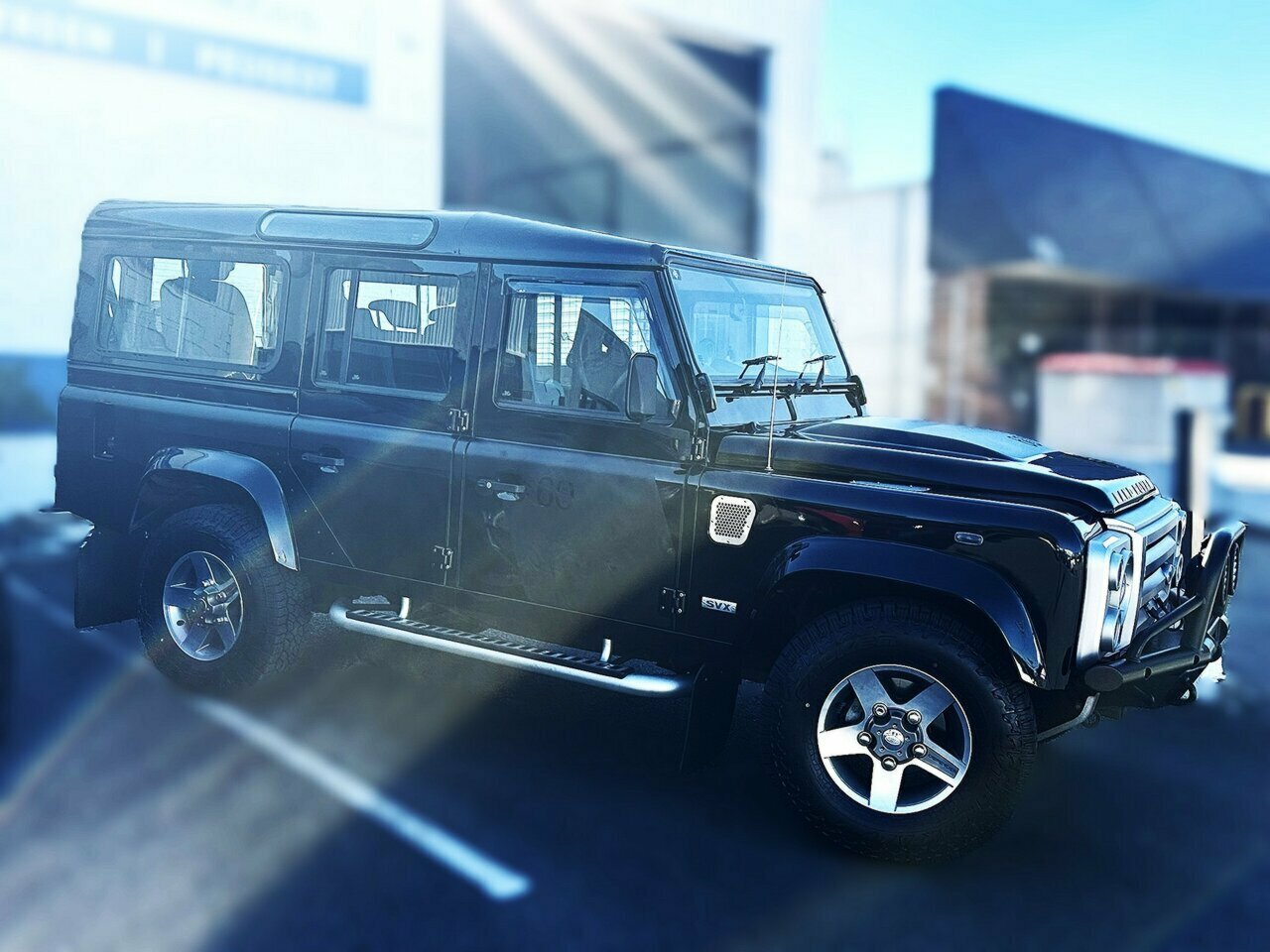 2008 LAND ROVER DEFENDER MY09 110 SVX (4X4) 6 SP MANUAL 4D WAGON