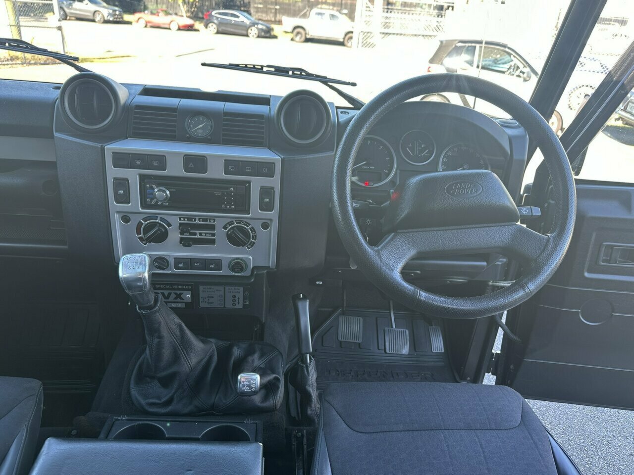 2008 LAND ROVER DEFENDER MY09 110 SVX (4X4) 6 SP MANUAL 4D WAGON
