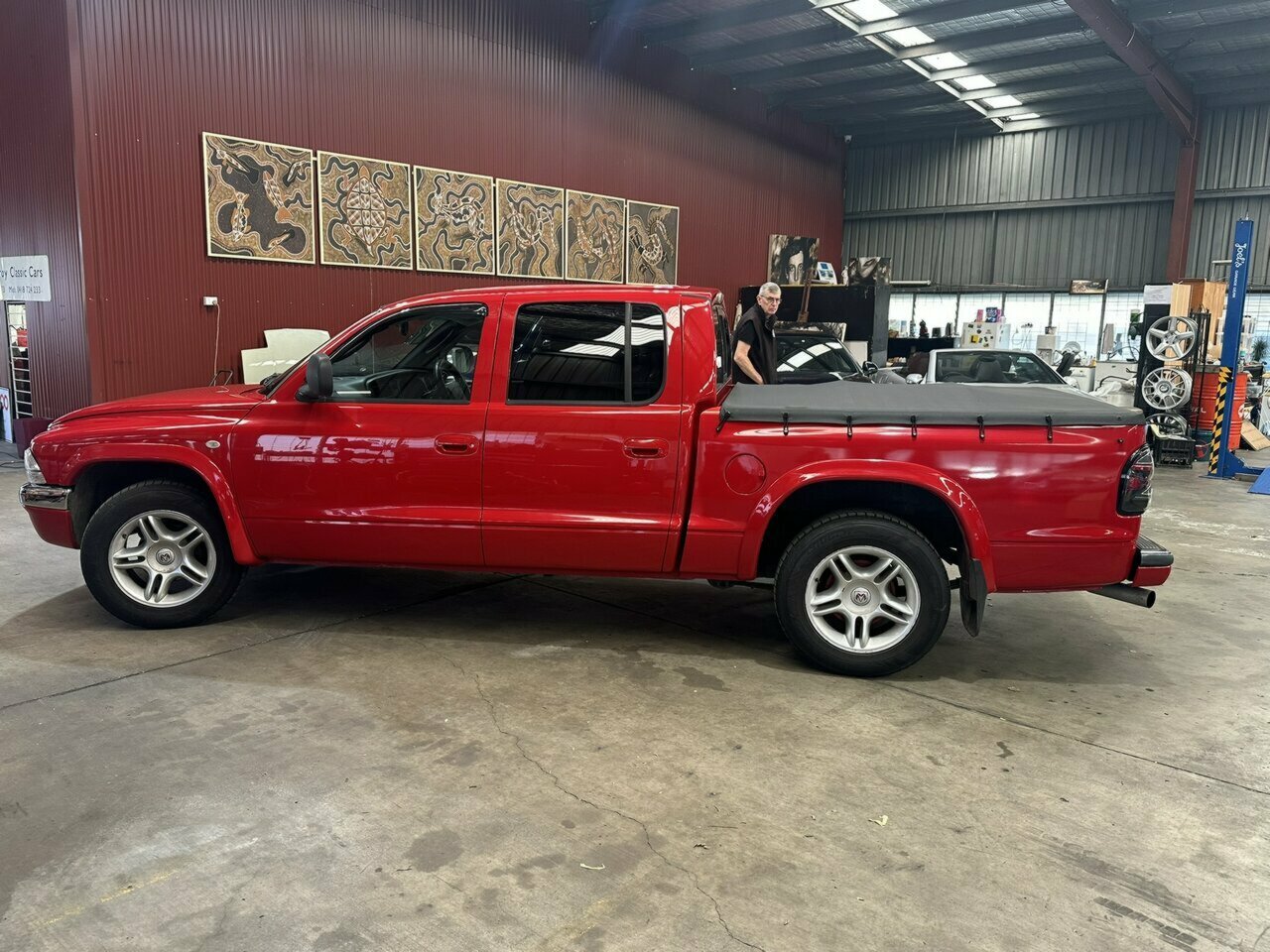 2000 DODGE RAM DAKOTA 3 SP AUTOMATIC + OVERDRIVE DUAL CAB UTILITY