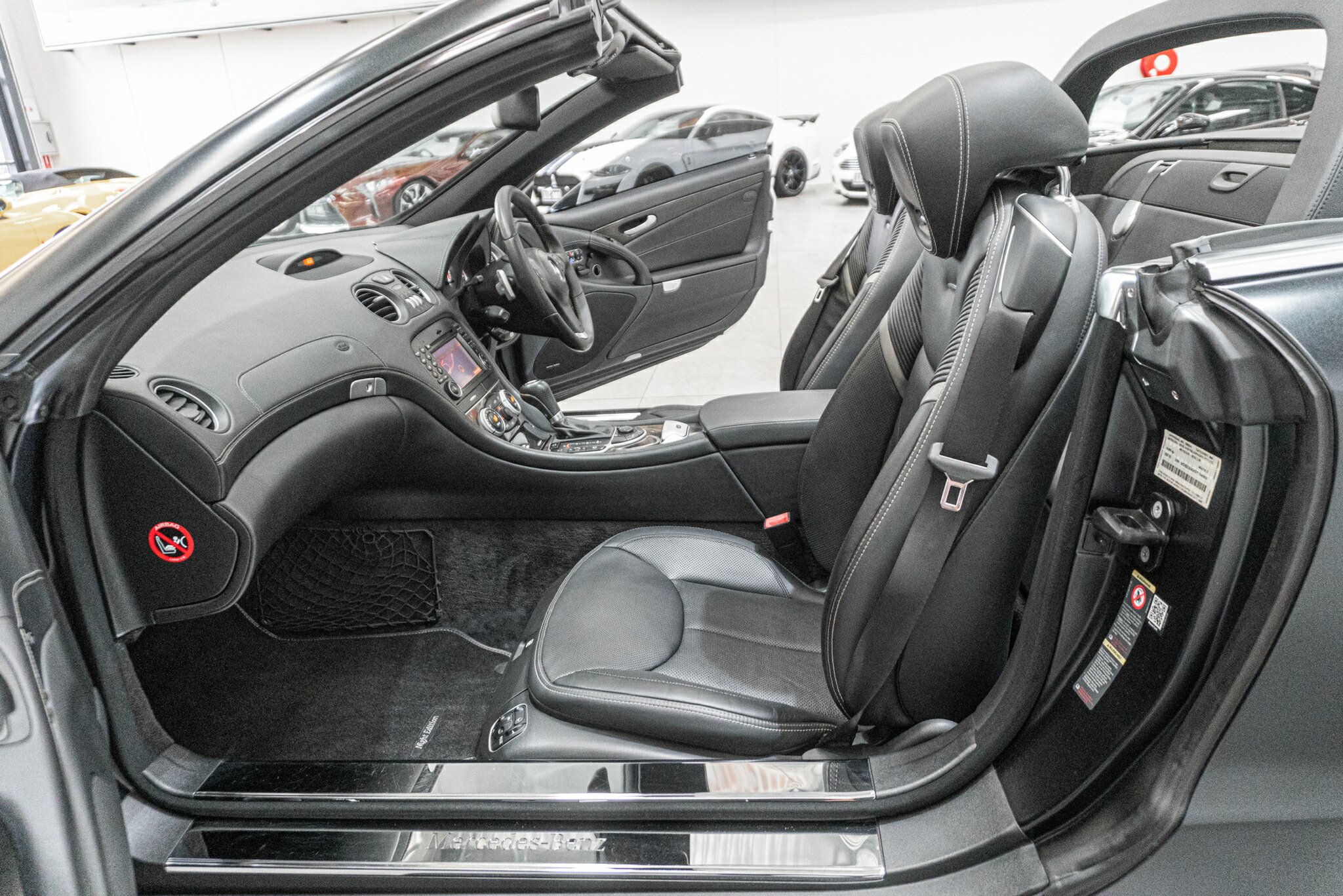 2010 MERCEDES-BENZ SL350 R230 NIGHT EDITION 7 SP AUTOMATIC G-TRONIC 2D CONVERTIBLE