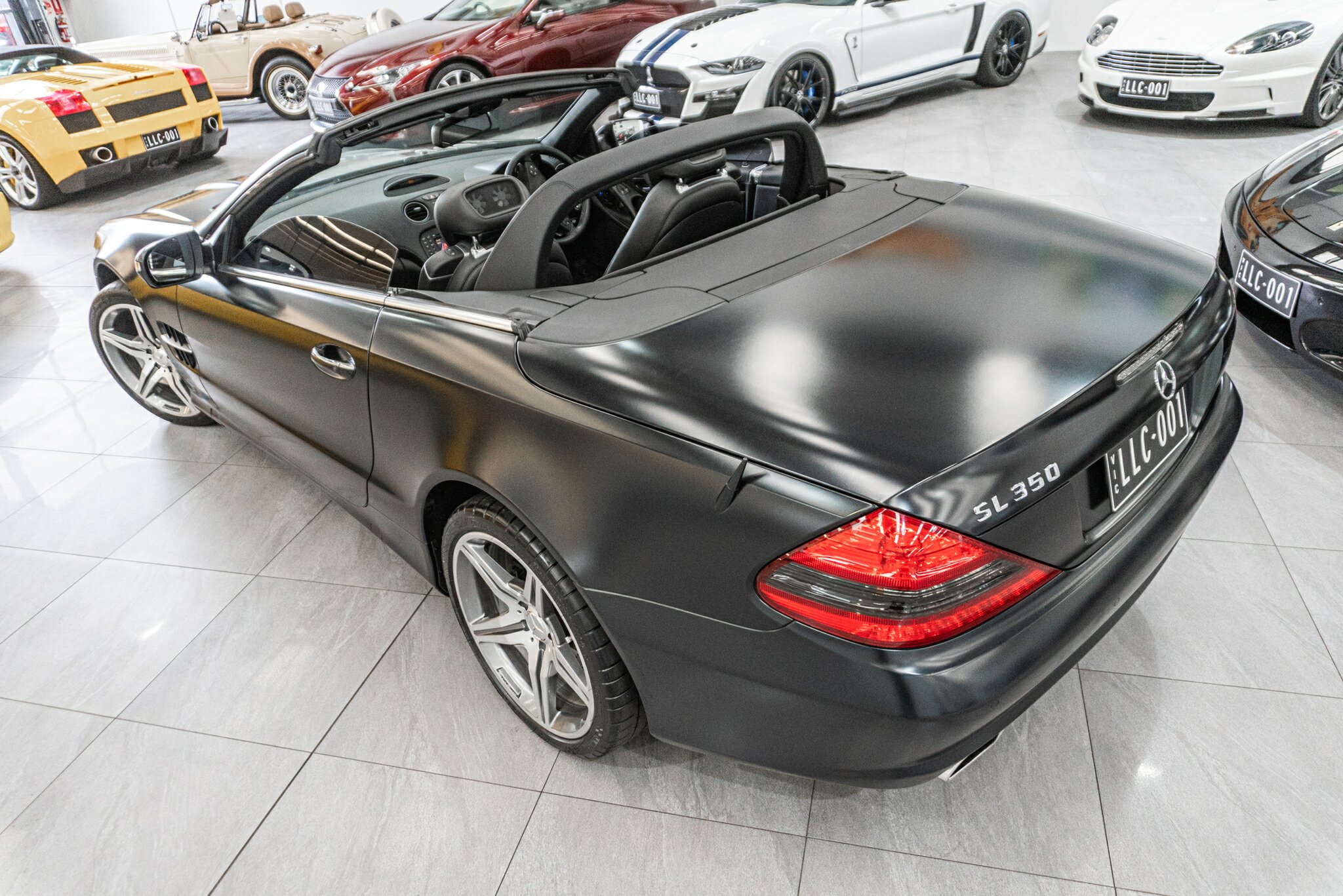 2010 MERCEDES-BENZ SL350 R230 NIGHT EDITION 7 SP AUTOMATIC G-TRONIC 2D CONVERTIBLE