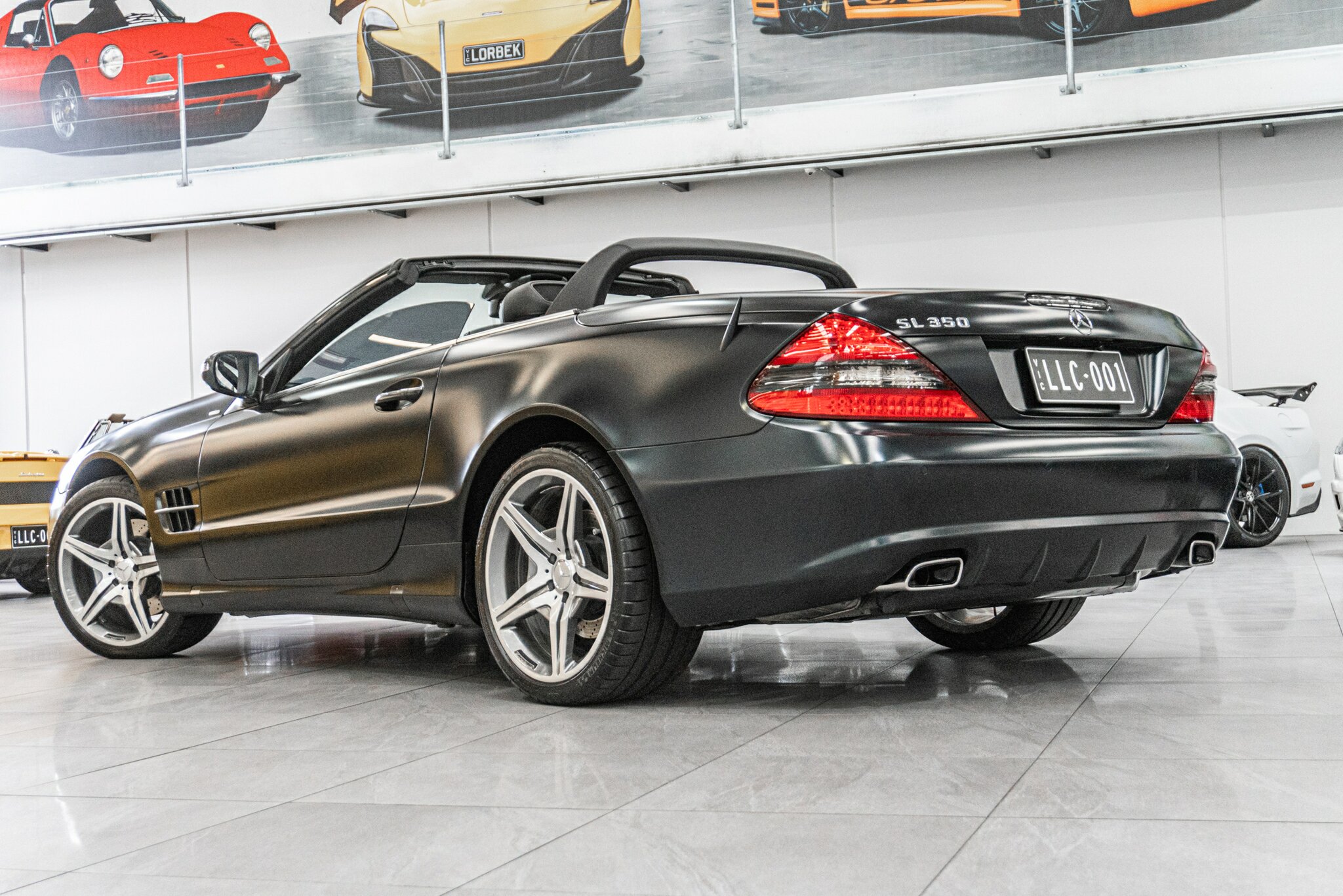 2010 MERCEDES-BENZ SL350 R230 NIGHT EDITION 7 SP AUTOMATIC G-TRONIC 2D CONVERTIBLE