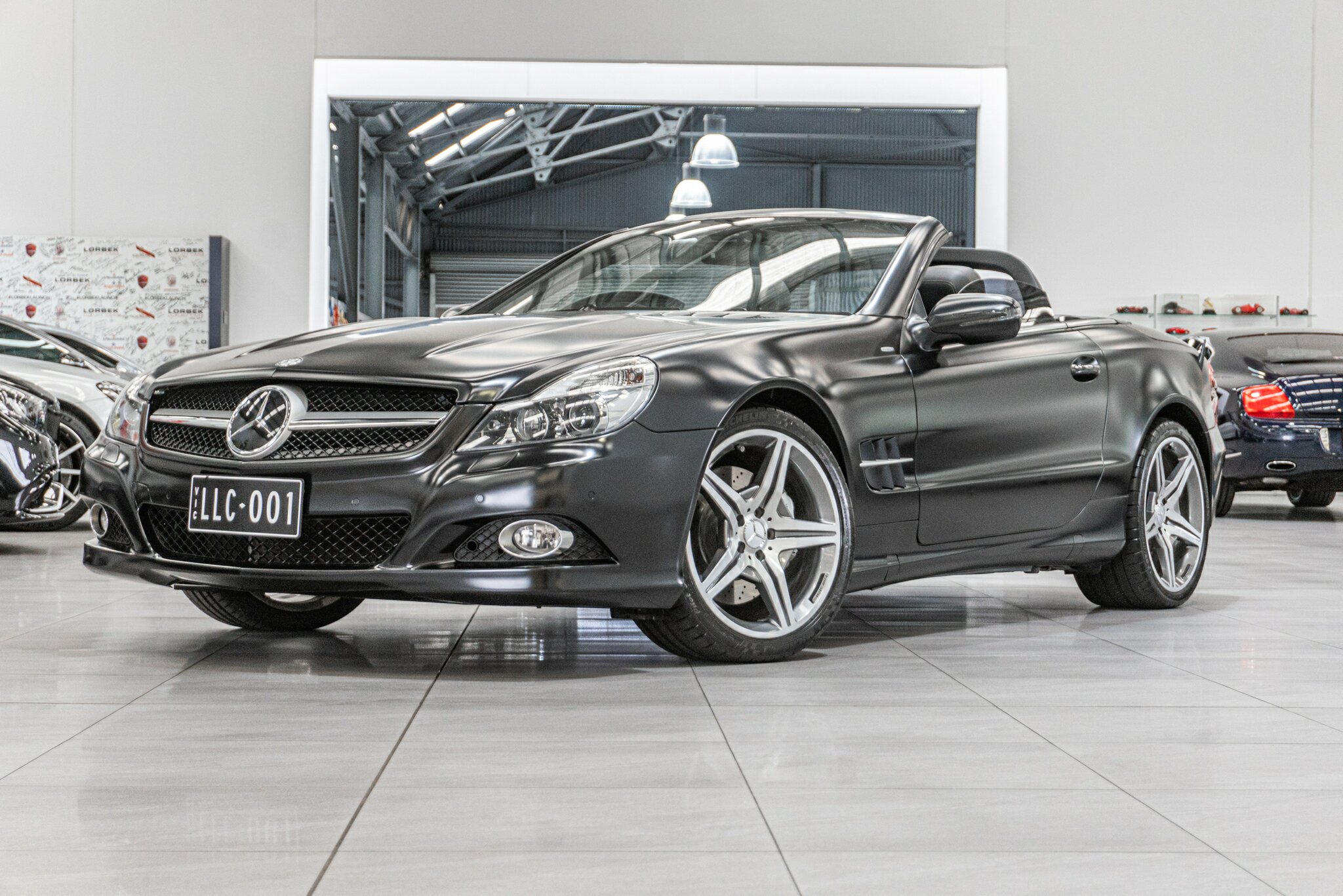 2010 MERCEDES-BENZ SL350 R230 NIGHT EDITION 7 SP AUTOMATIC G-TRONIC 2D CONVERTIBLE