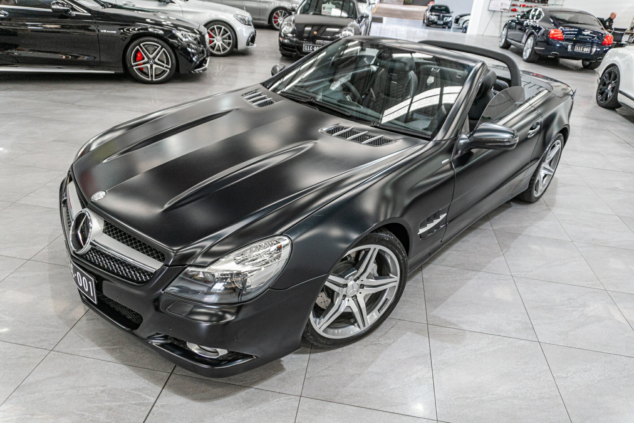 2010 MERCEDES-BENZ SL350 R230 NIGHT EDITION 7 SP AUTOMATIC G-TRONIC 2D CONVERTIBLE