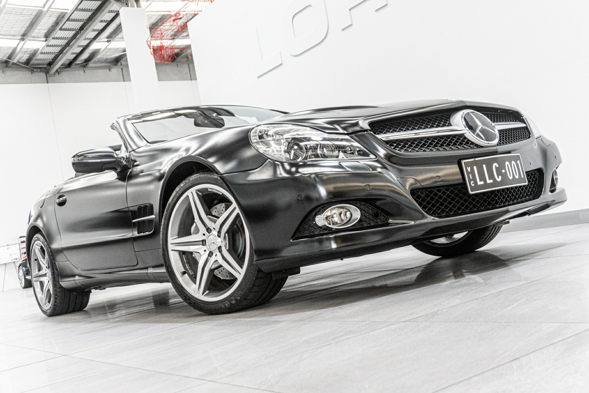 2010 MERCEDES-BENZ SL350 R230 NIGHT EDITION 7 SP AUTOMATIC G-TRONIC 2D CONVERTIBLE