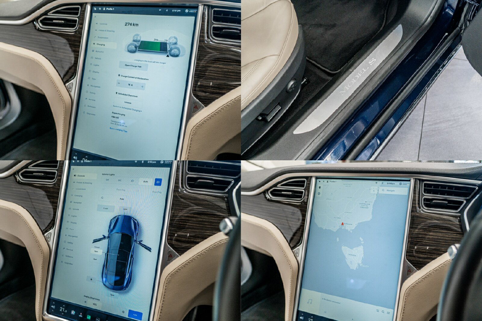 2014 TESLA MODEL S 85 1 SP AUTOMATIC 4D HATCHBACK