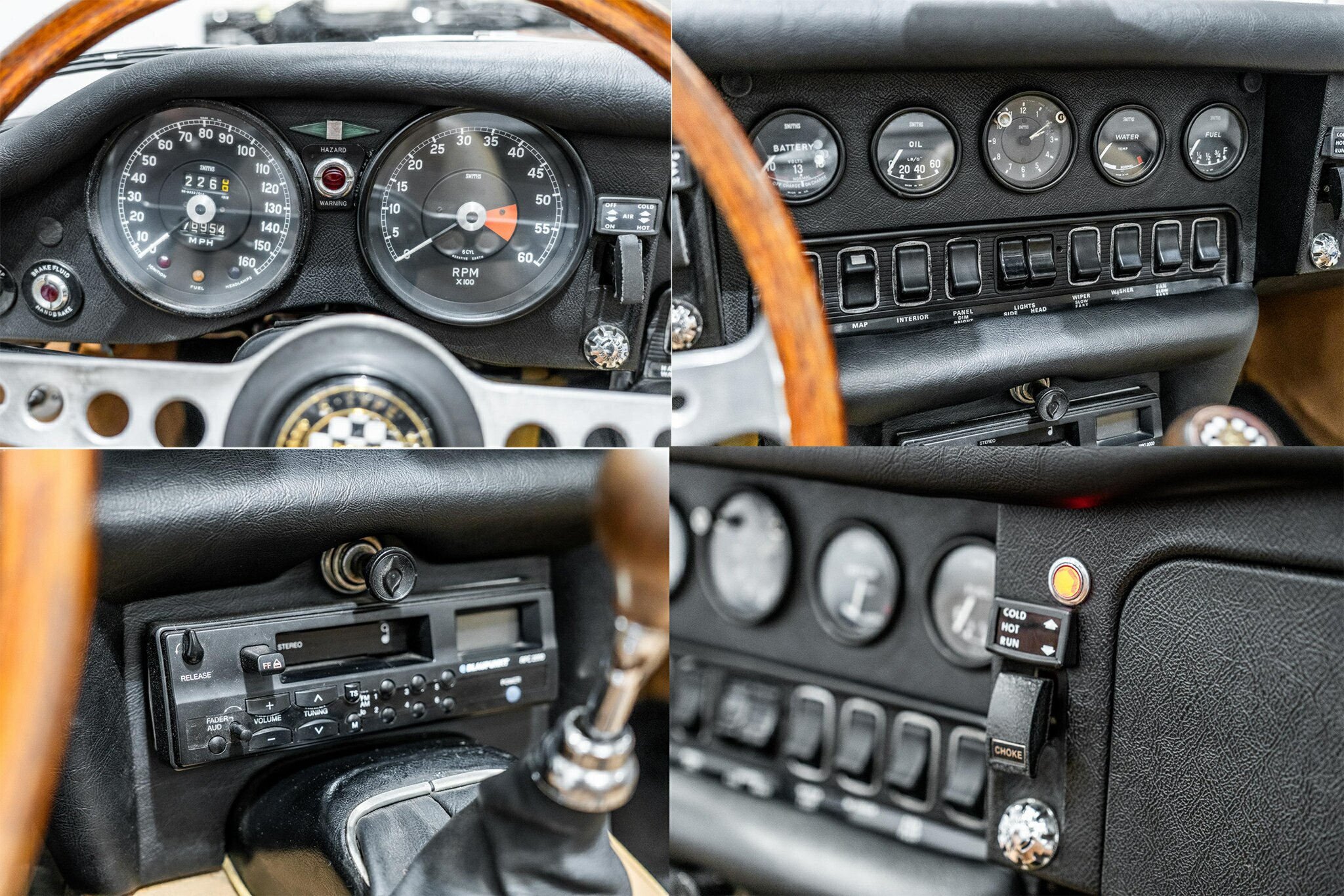1970 JAGUAR E TYPE SERIES 2 4.2 4 SP MANUAL 2D ROADSTER