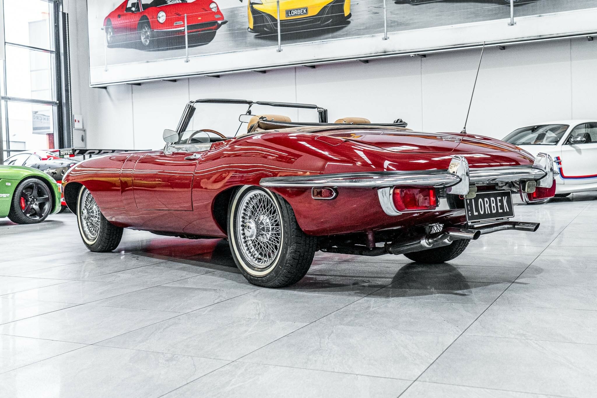 1970 JAGUAR E TYPE SERIES 2 4.2 4 SP MANUAL 2D ROADSTER