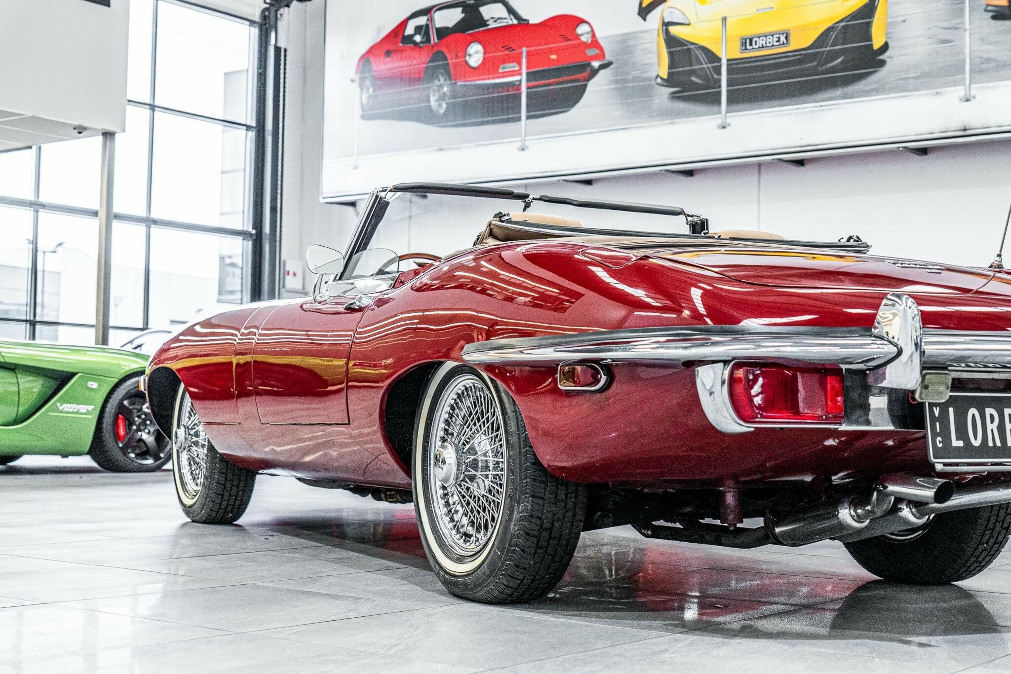 1970 JAGUAR E TYPE SERIES 2 4.2 4 SP MANUAL 2D ROADSTER