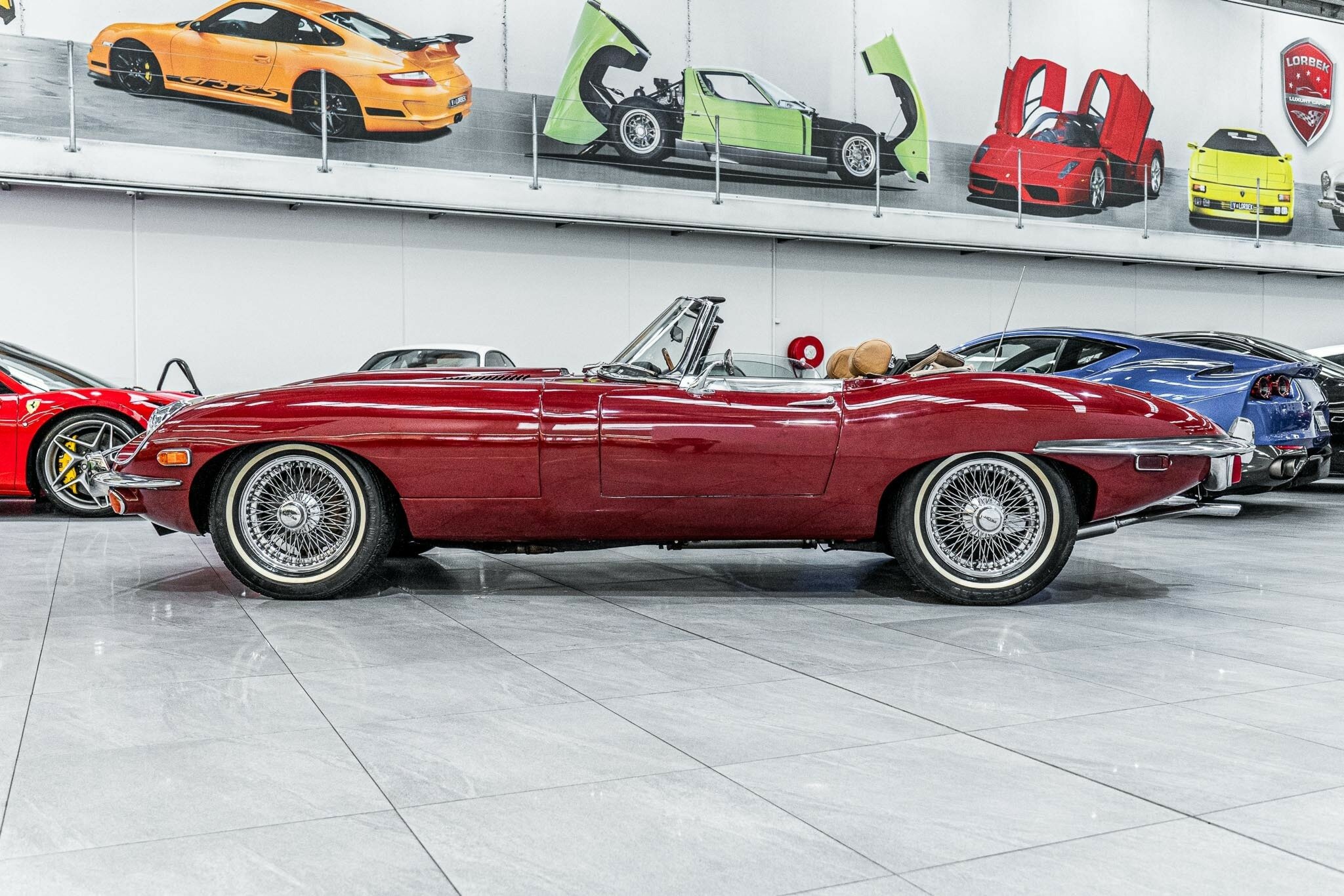 1970 JAGUAR E TYPE SERIES 2 4.2 4 SP MANUAL 2D ROADSTER